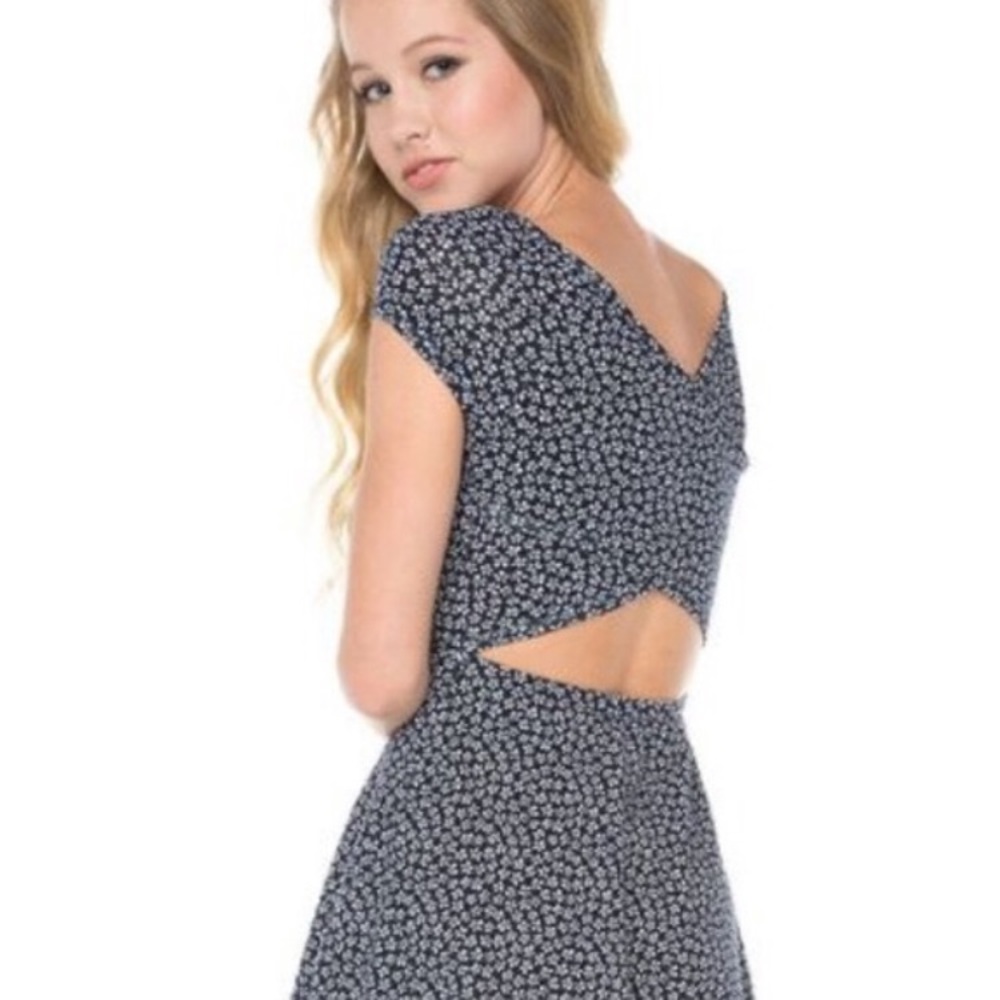 Cross back brandy Melville dress